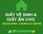 Giấy vệ sinh, giấy rút cho chung cư – Chất lượng cho cả nhà